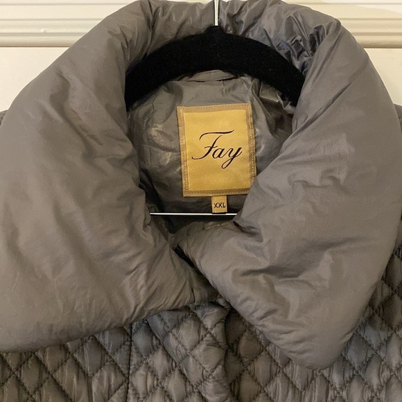 Fay | Puffer Knee Length Parka | Dark Gray | XXL - Picture 5 of 8